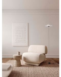 Olea Touch Dimmable Sandy White Alumini
