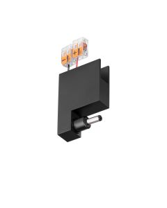 IVY Sandy Black Aluminium Connector, Spa