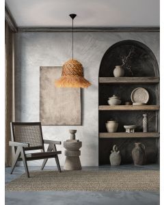 SORELLO Natural Water Hyacinth & Raffia