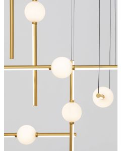 ACROBAT Pendant Light Black & Gold LED 1