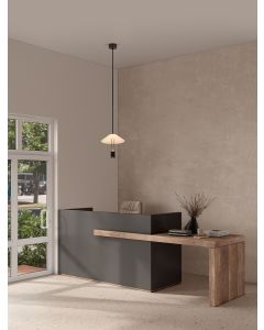 Anafi Sandy Black Steel & Aluminium Clea