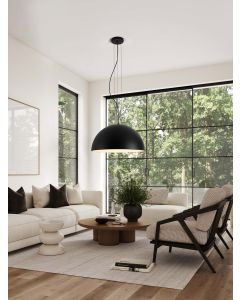 Tholos Sandy Black & Inner Matt White Me