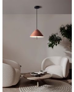 Oros Sandy Wooden Color Metal & Acrylic