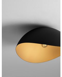 Opsi Sandy Black & Inner Gold Metal LED