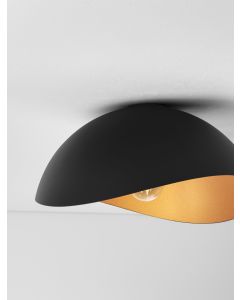 Opsi Sandy Black & Inner Gold Metal LED