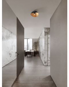 Opsi Sandy Black & Inner Gold Metal LED