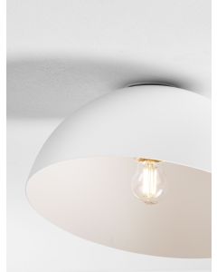 Gea Sandy White Metal LED E27 1x12Watt