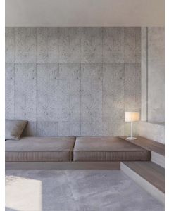 Sibnia Sandy White Metal & Fabric LED E