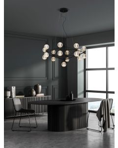 BELINDA Black Aluminium & Acrylic LED 71