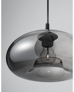 SAVAZ Chrome Glass Black Metal Black Fab