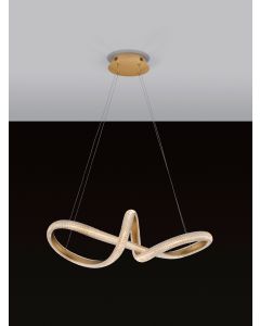 MEDORA Brass Gold Aluminiun & Acrylic LE