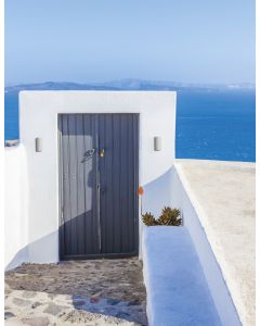 LIDO White Sandstone Glass Diffuser LED