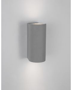 LIDO Gray Concrete Glass Diffuser LED GU