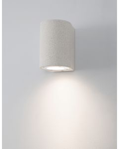 LIDO White Sandstone Glass Diffuser LED