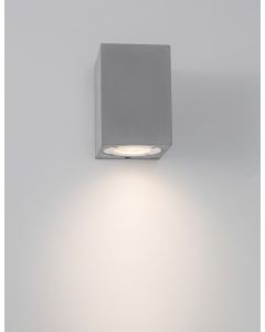 FUENTO Gray Concrete Glass Diffuser LED