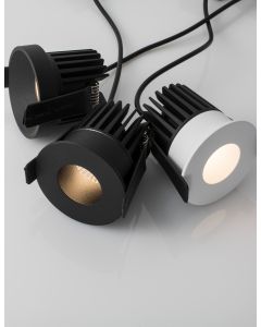 PETIT Sandy Black Aluminium 9W 220-240V