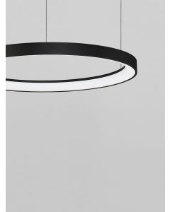PERTINO Triac Dimmable Sandy Black Alumi