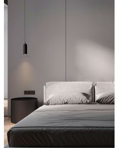 Holm Dimmable With Sensor Black Alumini