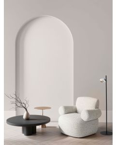 Kedros Touch Dimmable White Aluminium &