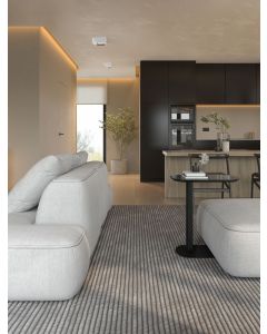 Utopia Sandy White Aluminium & Steel LE
