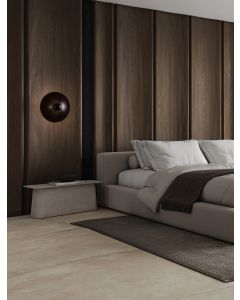 Edem Sandy Black Aluminium & Steel LED