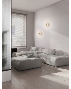 Edem Sandy Beige Aluminium & Steel LED