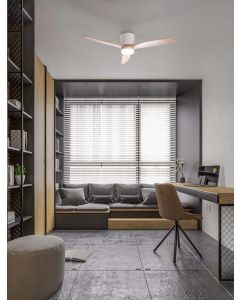 Aloa Sandy White Metal & Acrylic Natural