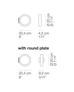 Assolo ON/OFF parete/soffitto con piastra t