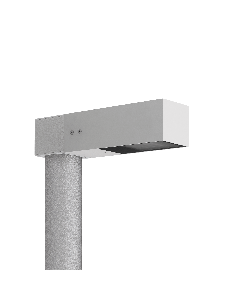 Flag 200 Post LED 2.2K 10W Corten
