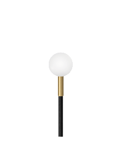 Linfa O 160 LED 4K 2W Nero Ottone