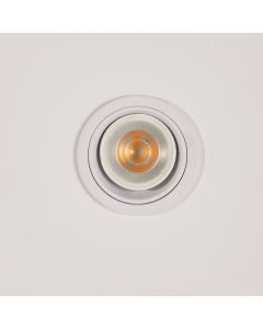 Mini Recessed, GU11 Adjustable, White