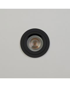 Zelda Round IP65 FR, GU10, Black