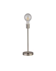 EU Olympia Table, E27, Satin Nickel