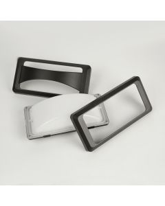 Chiba Duo, 12.5W 3000k IP65, Dark Grey