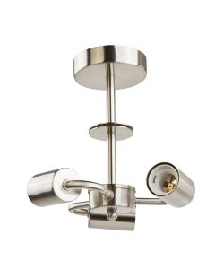 E27 3light Semi Flush Suspension, 3 x E2