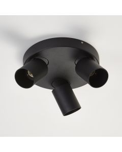 Moon 3 Round, GU10, Sand Black
