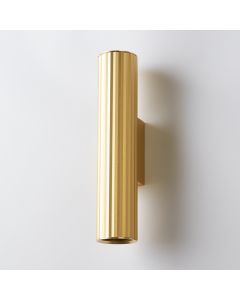 Anna GU10 Fluted Up & Down Wall Light, A