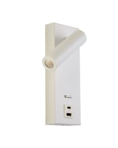 Marlow USB Reading Light, White