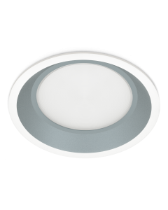 Pop Flat 200 LED 4K 25W Bianco Silver