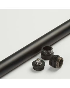 300mm Pole Set To Suit Farringdon, Black
