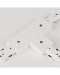 Track T Connector, White