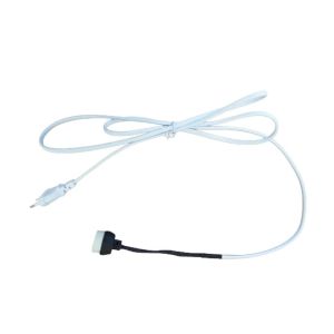 Fitting GU10 met 100cm snoer + wieland