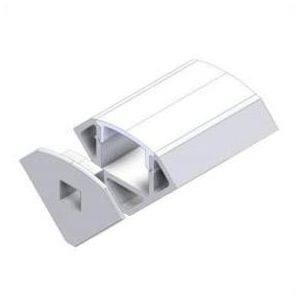 Hoekprofiel ALU 2000mm + opaal cover