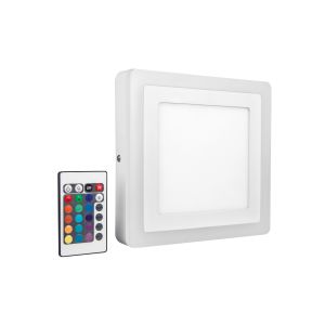 LED COLOR WHITE SQ 200MM 17W LEDV