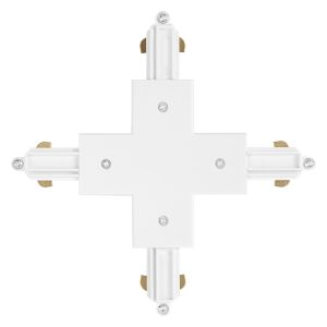 TRACKLIGHT CROSS CONNECTOR WT LEDV