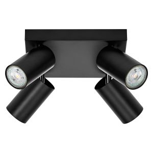 LED SPOT OCTAGON PL 4X3.4W927GU10BKLEDV