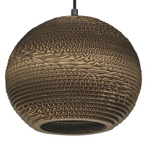 DECOR CARDBOARD BALL PENDANT E27 LEDV