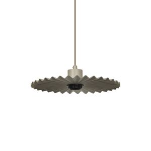 DECOR PLISSEE PENDANT E27 BG LEDV