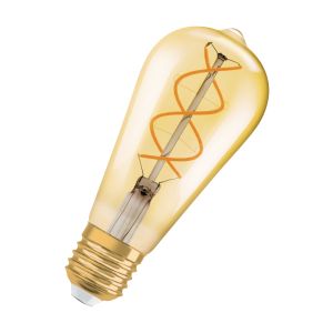 E27 edison lamp 4W 2000K goud dimbaar