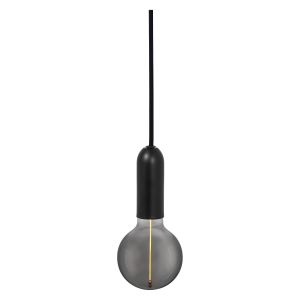 1906 PENDULUM ROUND E27 BK LEDV